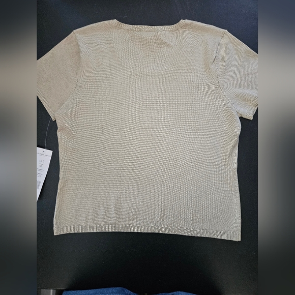 NWT - Stretch Silk Blend Josephine Chaus " Rope" Jersey - Size XL - Picture 5 of 8